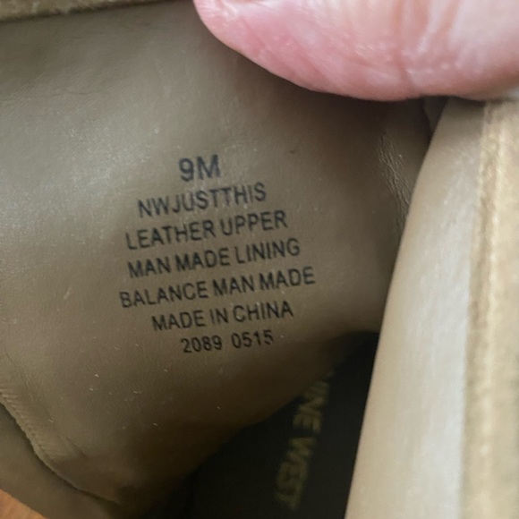 Suede Camel Colored 9 west boots - Picture 4 of 5